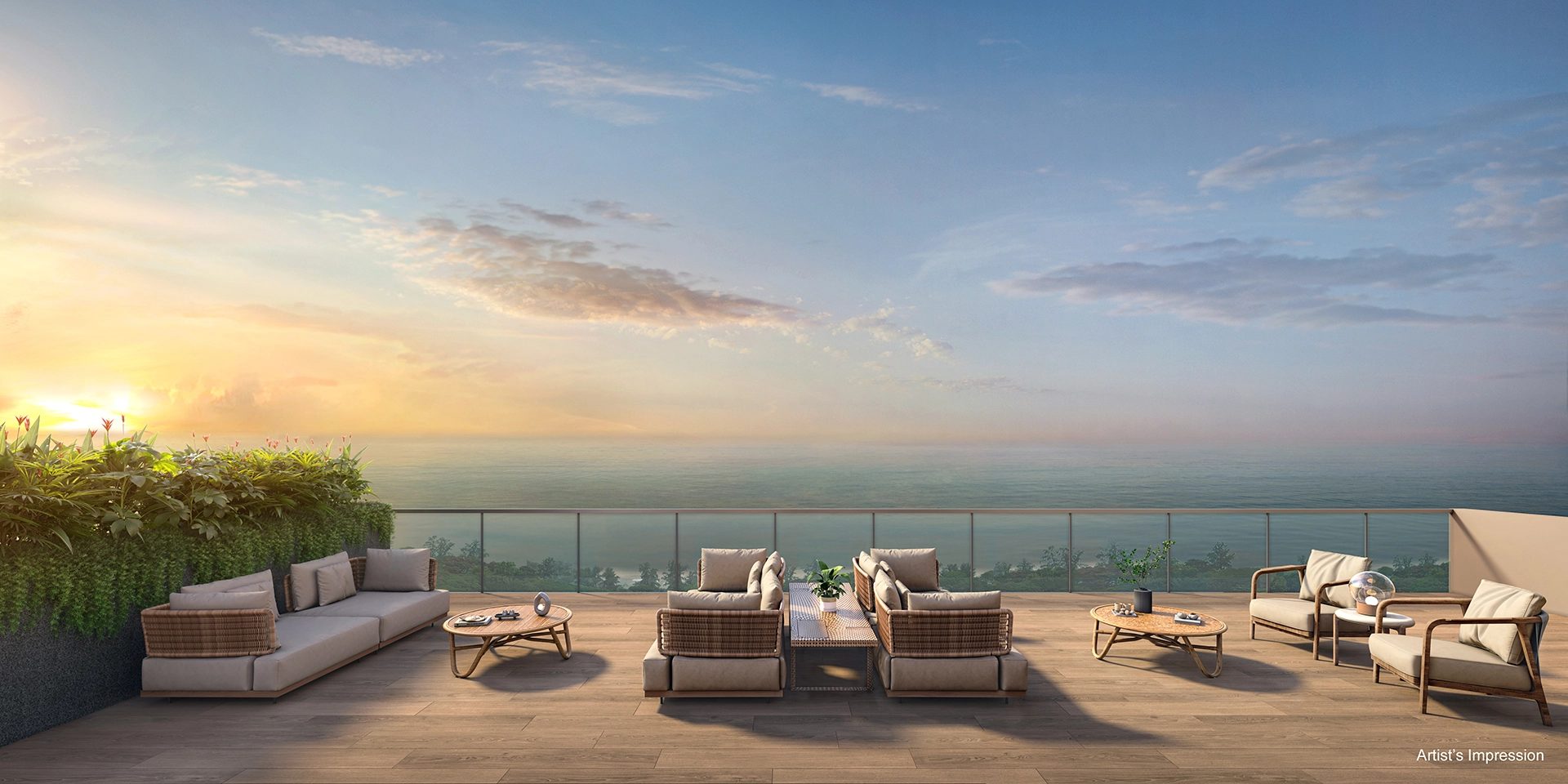Coastal Cabana Viewing Deck